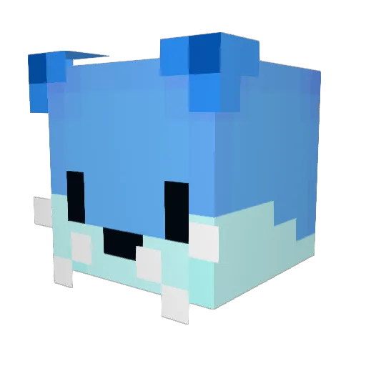 0Valkyrie Minecraft avatar head, 3D render