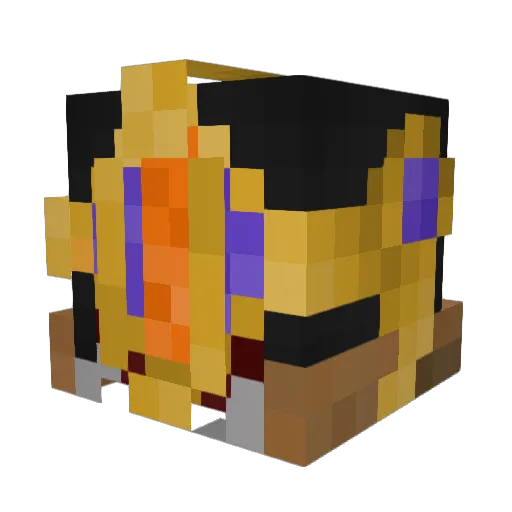 0_0qwerty0_0 Minecraft avatar head, 3D render