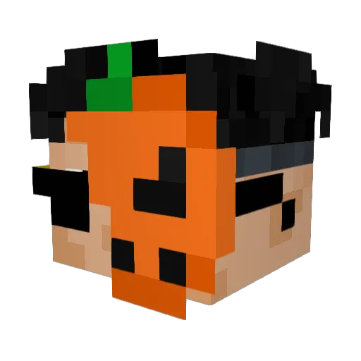 Minecraft-Avatar von 0_0simon: Kopf als 3D-Render