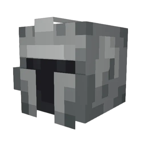 0_Burritro_0 Minecraft avatar head, 3D render