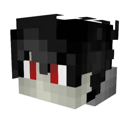0_MeM4iK228_0 Minecraft avatar head, 3D render
