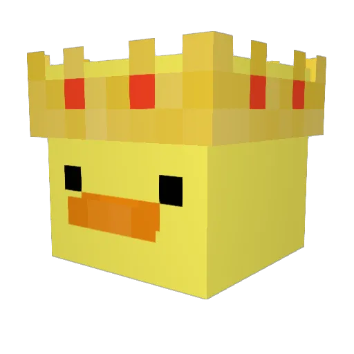 0_charlie Minecraft avatar head, 3D render