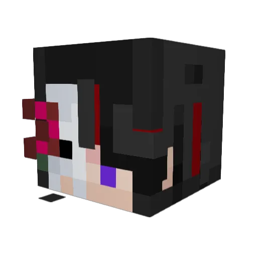 0_joji_0 Minecraft avatar head, 3D render
