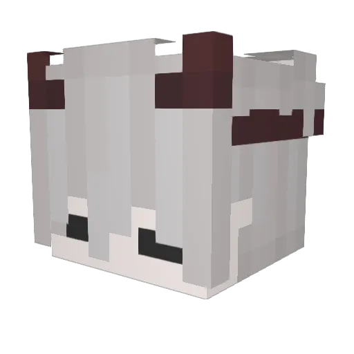 0_oBankai Minecraft avatar head, 3D render