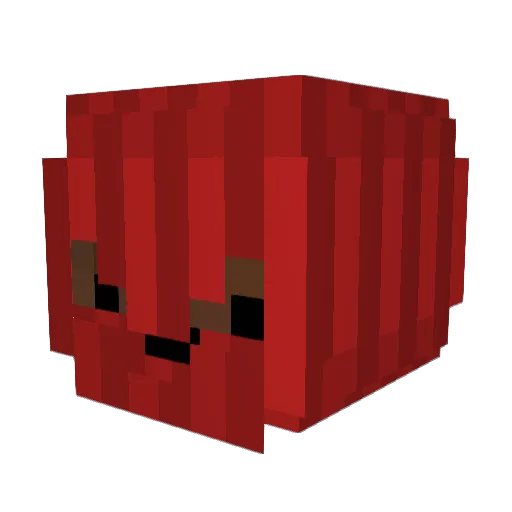 0_sf Minecraft avatar head, 3D render
