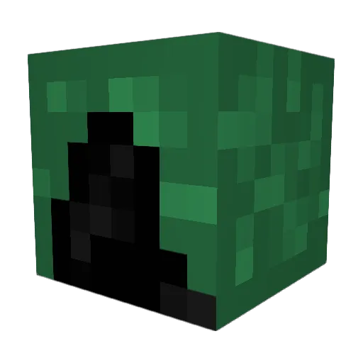 0akleaf Minecraft avatar head, 3D render