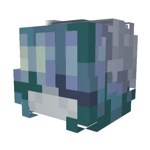 0ametrine0 Minecraft avatar head, 3D render