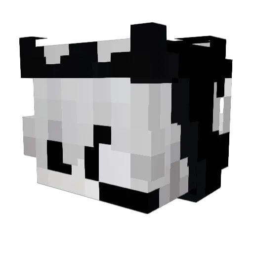 0aod Minecraft avatar head, 3D render