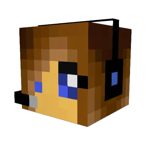 0biWanJacobi Minecraft avatar head, 3D render