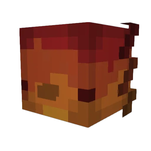 0btuz Minecraft avatar head, 3D render