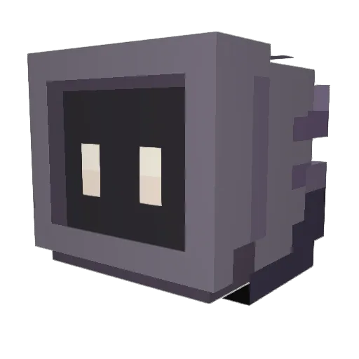 0bytez Minecraft avatar head, 3D render