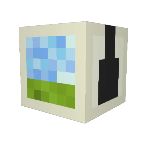 0ceanofstars Minecraft avatar head, 3D render