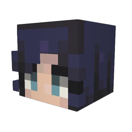 0d0rek Minecraft avatar head, 3D render