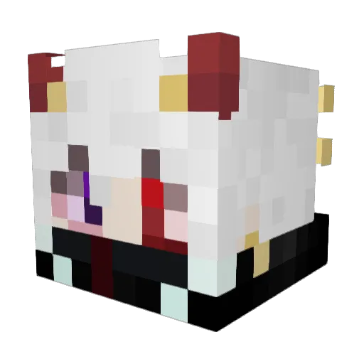 0drowzy0 Minecraft avatar head, 3D render