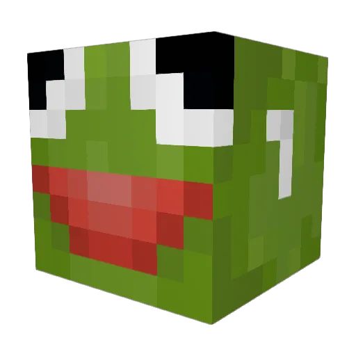 0fficialLogan Minecraft avatar head, 3D render