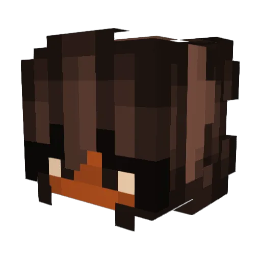 0g3v Minecraft avatar head, 3D render