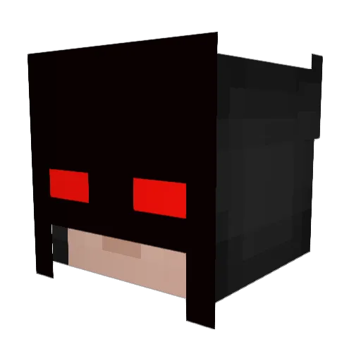 0gMaze Minecraft avatar head, 3D render