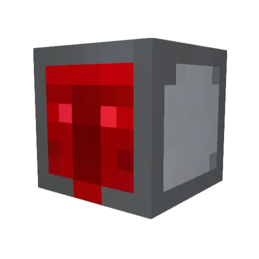 0gln Minecraft avatar head, 3D render