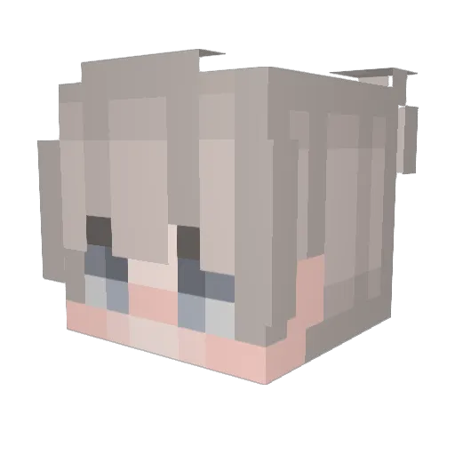 0hFLAVIO123 Minecraft avatar head, 3D render