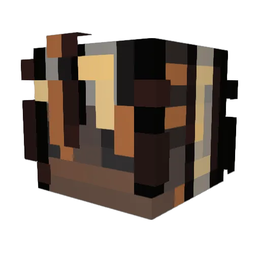 0hZay Minecraft avatar head, 3D render