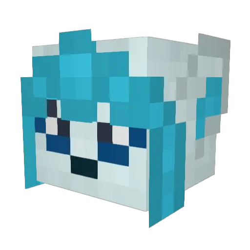 0hst0ne Minecraft avatar head, 3D render