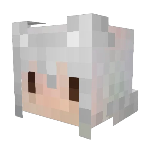 0huse0 Minecraft avatar head, 3D render
