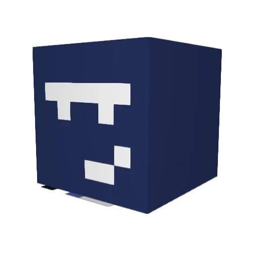 0kel0 Minecraft avatar head, 3D render