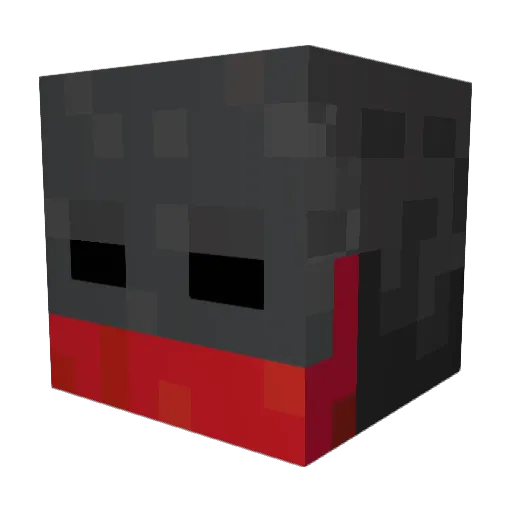 0l2ek12 Minecraft avatar head, 3D render