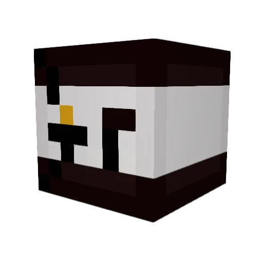 0ld_Steel Minecraft avatar head, 3D render
