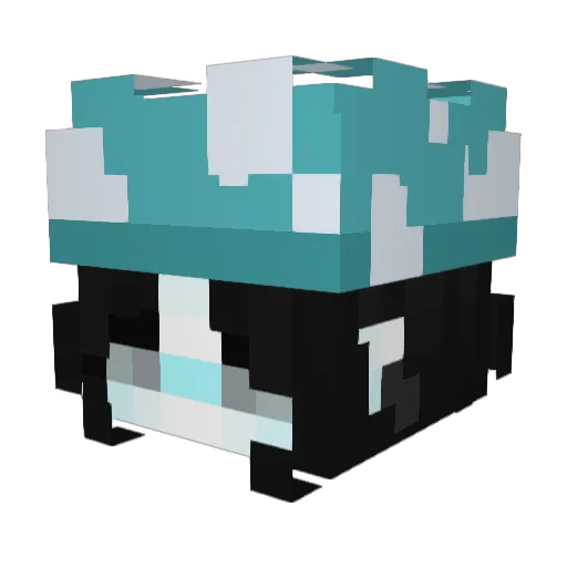 0monca0 Minecraft avatar head, 3D render