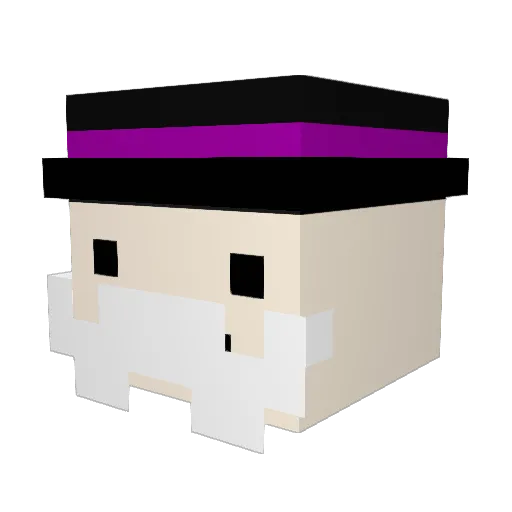 0mrmonopoly0 Minecraft avatar head, 3D render