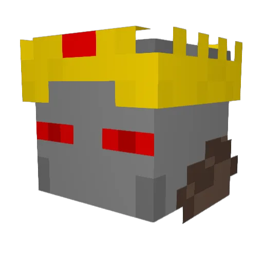 0ne_Dud3 Minecraft avatar head, 3D render