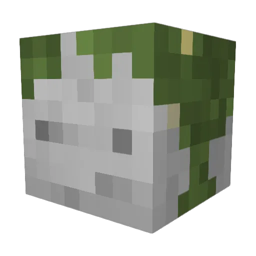 0ngsimi Minecraft avatar head, 3D render