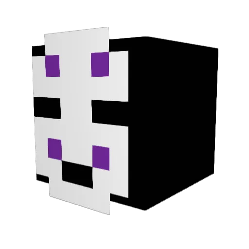 0nlyShad0ws Minecraft avatar head, 3D render