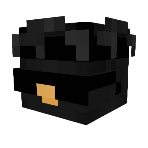 0nnv Minecraft avatar head, 3D render
