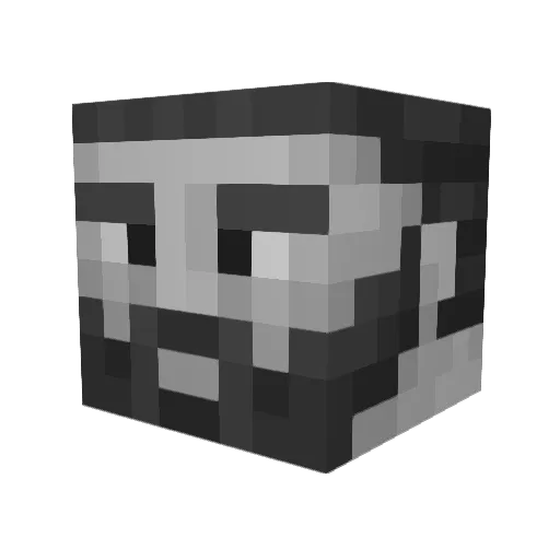 0oah Minecraft avatar head, 3D render