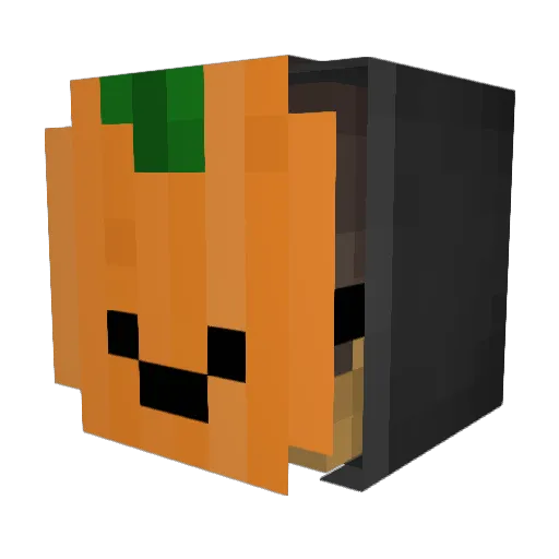 0range0rca Minecraft avatar head, 3D render