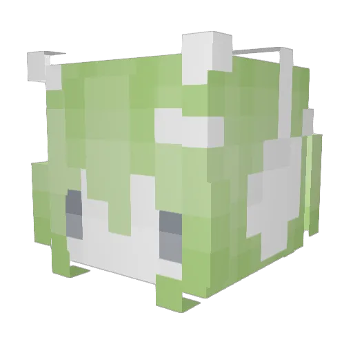0rangekats Minecraft avatar head, 3D render