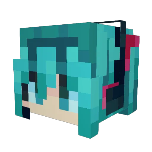 0rangensaft Minecraft avatar head, 3D render