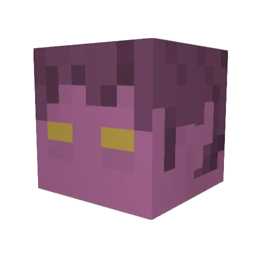 0ratheon Minecraft avatar head, 3D render