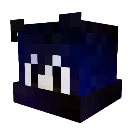 0rcaMem0ry Minecraft avatar head, 3D render