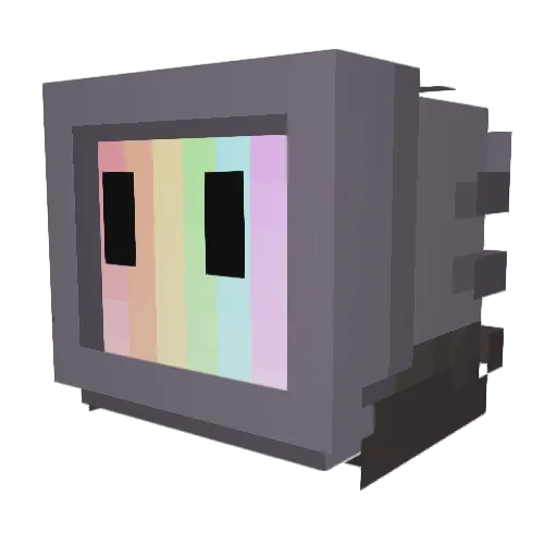0rewind0 Minecraft avatar head, 3D render