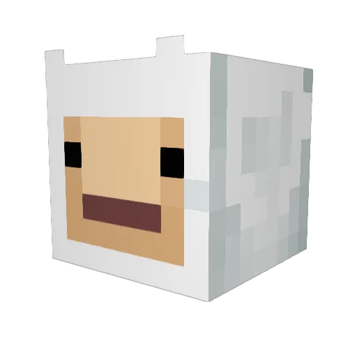 0rez_ Minecraft avatar head, 3D render