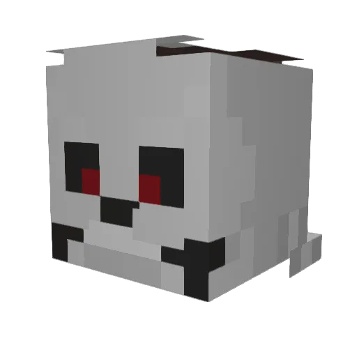 0riginalg Minecraft avatar head, 3D render