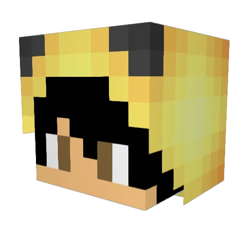 0sdG4m3r_YT Minecraft avatar head, 3D render