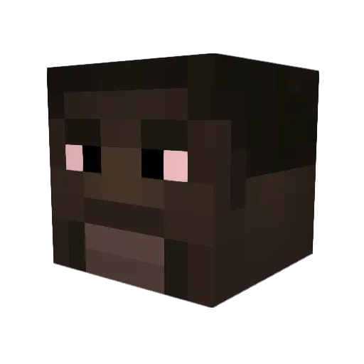 0sharpking0 Minecraft avatar head, 3D render