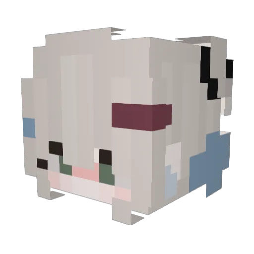 0skif0 Minecraft avatar head, 3D render