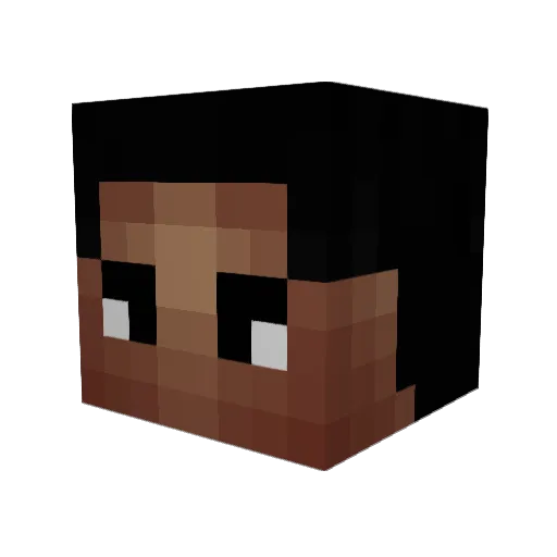 0steopor0sis Minecraft avatar head, 3D render