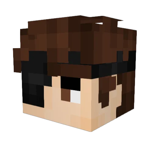 0stinat0 Minecraft avatar head, 3D render