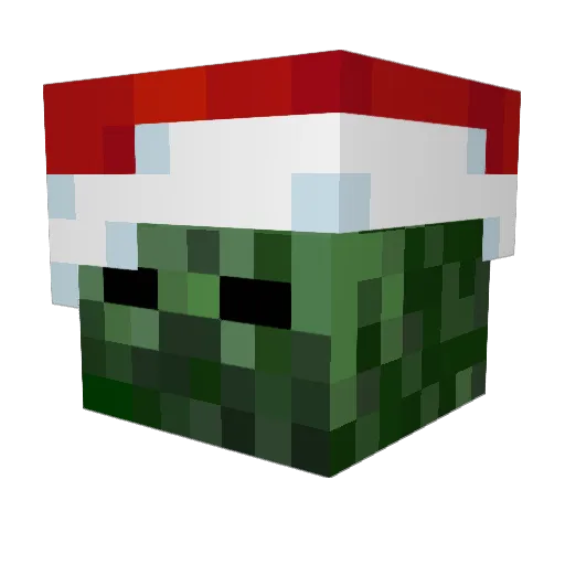 0t0t0t Minecraft avatar head, 3D render